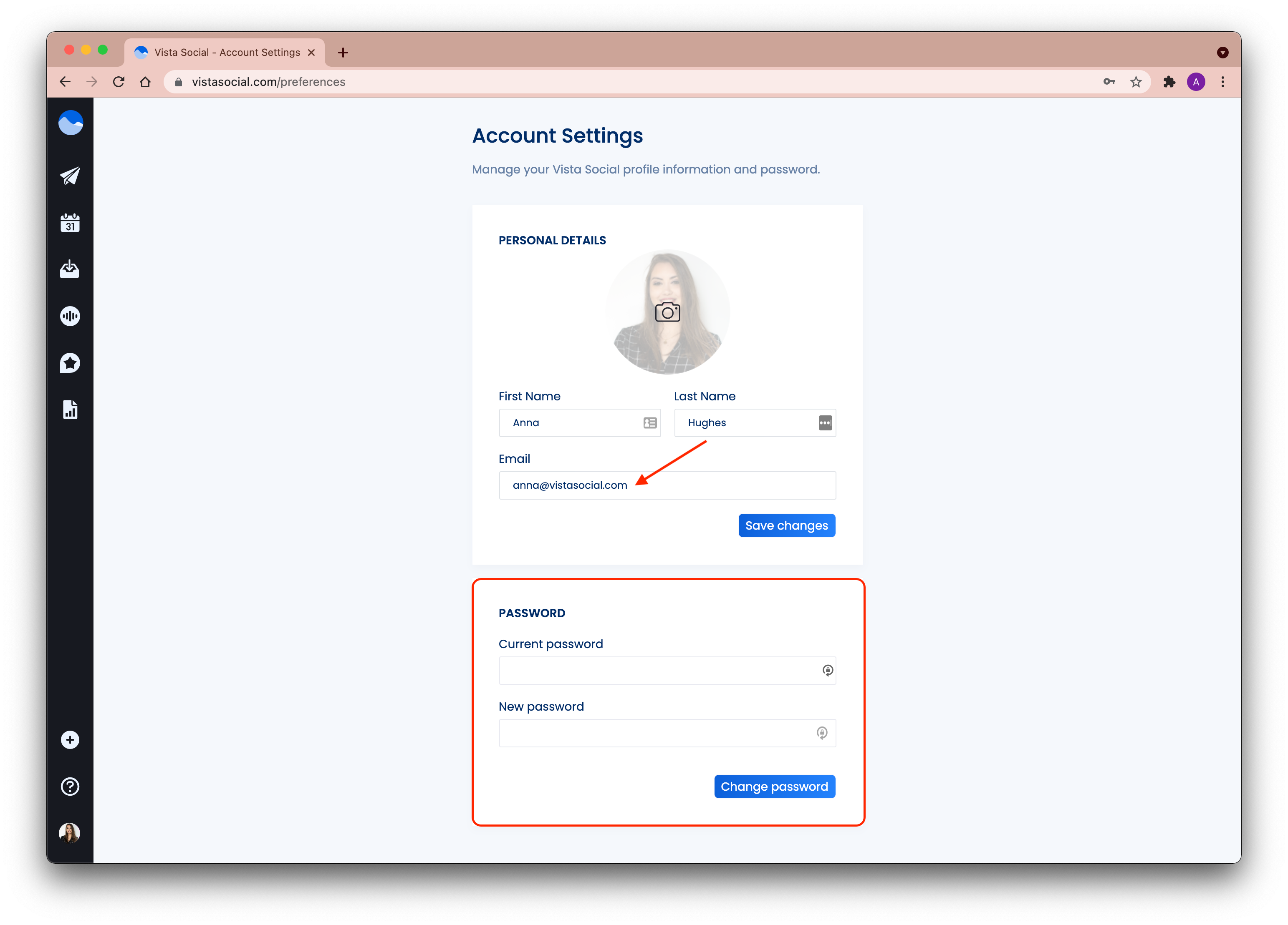 changing-your-email-address-or-password-vista-social